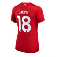 Liverpool Cody Gakpo #18 Hemmatröja Dam 2023-24 Kortärmad
